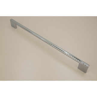 Uchwyt meblowy srebrny chrom 256 mm metalowy