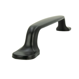 10 x Uchwyt meblowy czarny 128 mm metalowy