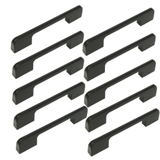 10 x Uchwyt meblowy czarny 96 mm