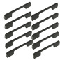 10 x Uchwyt meblowy czarny 96 mm