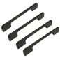 4 x Uchwyt meblowy czarny 128 mm