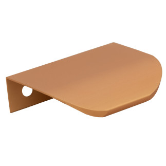 4 x Uchwyt meblowy krawędziowy 50 mm miedziany