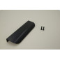 4 x Uchwyt meblowy krawędziowy 130 mm czarny 4 x Uchwyt meblowy krawędziowy 130 mm czarny