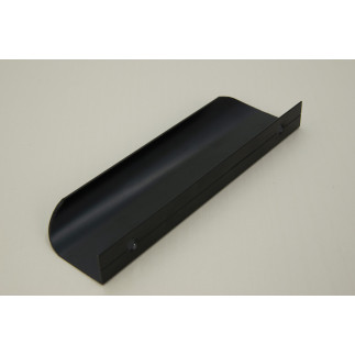 4 x Uchwyt meblowy krawędziowy 130 mm czarny