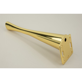 Nóżka meblowa Szpilka w złotym chromie 23 cm