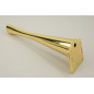 Nóżka meblowa Szpilka w złotym chromie 23 cm Nóżka meblowa Szpilka w złotym chromie 23 cm