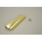 4 x Uchwyt meblowy krawędziowy 350 mm złoty