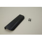 10 x Uchwyt meblowy krawędziowy 350 mm czarny