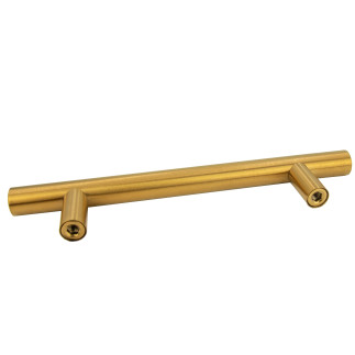 10 x Uchwyt meblowy Reling 96 mm złoty