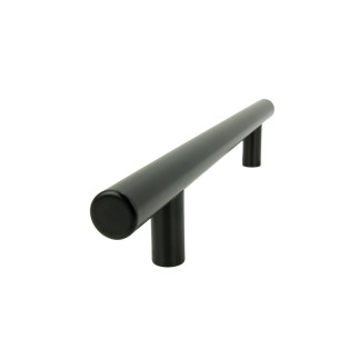 10 x Uchwyt meblowy Reling 128 mm czarny