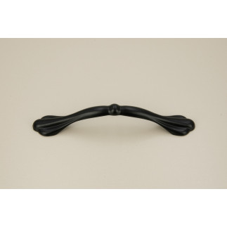 10 x Uchwyt meblowy czarny 96 mm metalowy