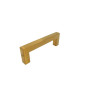 10 x Uchwyt meblowy klasyczny 96 mm złoty