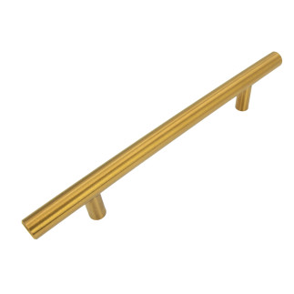 10 x Uchwyt meblowy Reling 128 mm złoty