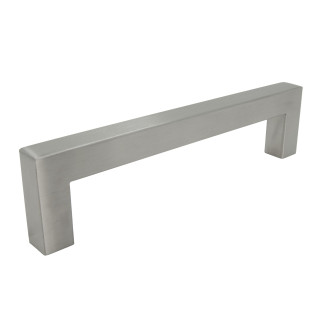 10 x Uchwyt meblowy klasyczny 128 mm srebrny