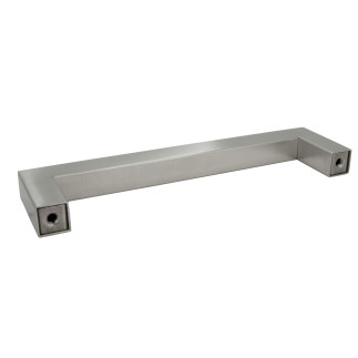 10 x Uchwyt meblowy klasyczny 128 mm srebrny