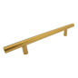 10 x Uchwyt meblowy Reling 128 mm złoty