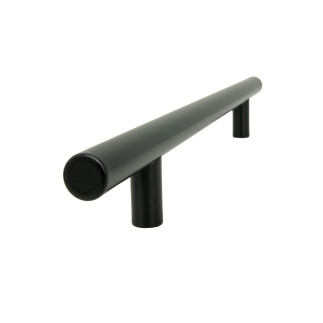 4 x Uchwyt meblowy Reling 160 mm czarny