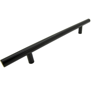 4 x Uchwyt meblowy Reling 160 mm czarny