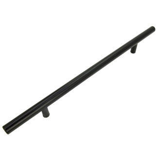 4 x Uchwyt meblowy Reling 192 mm czarny