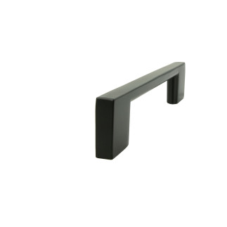 10 x Uchwyt meblowy czarny 96 mm metalowy