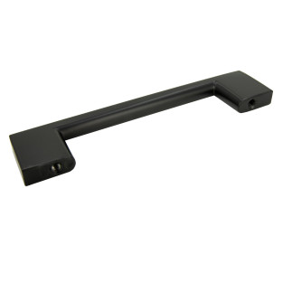 10 x Uchwyt meblowy czarny 96 mm metalowy