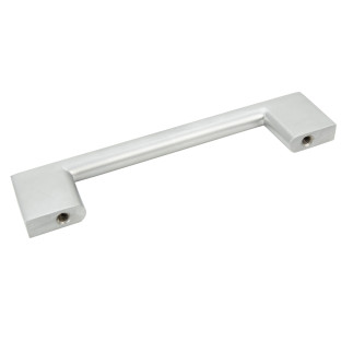 10 x Uchwyt meblowy srebrny 96 mm metalowy