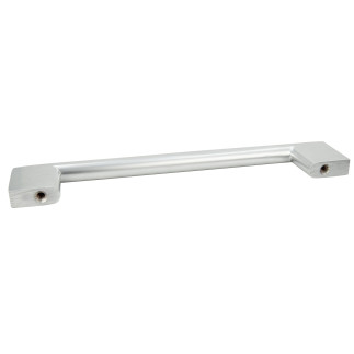 10 x Uchwyt meblowy srebrny 128 mm metalowy