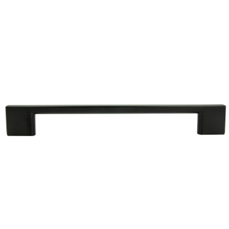 4 x Uchwyt meblowy czarny 160 mm metalowy