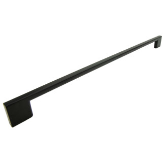 4 x Uchwyt meblowy czarny 320 mm metalowy