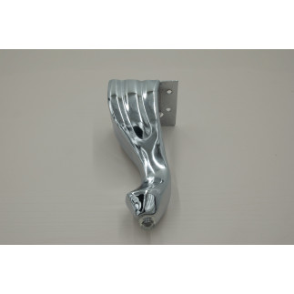 4 x Nóżka meblowa Ludwik srebrna wysokość 14.5 cm