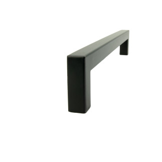 4 x Uchwyt meblowy klasyczny 224 mm czarny Metalowy uchwyt do szafki