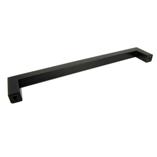 4 x Uchwyt meblowy klasyczny 288 mm czarny Metalowy uchwyt do szuflady