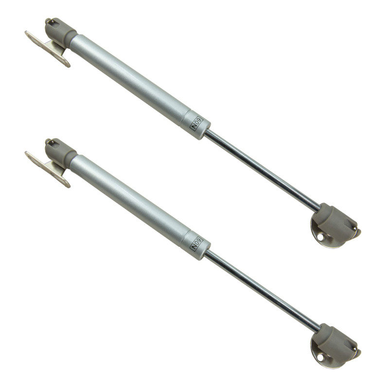 Zestaw 2 sztuk podnośnik meblowy 60N siłownik gazowy do frontów meblowych Zestaw 2 sztuk podnośnik meblowy 60N siłownik gazowy do frontów meblowych