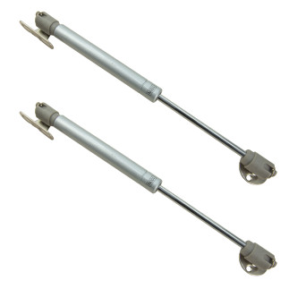 Zestaw 2 podnośników meblowych 120N siłownik gazowy do frontów meblowych