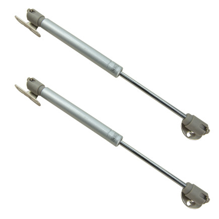 Zestaw 2 podnośników meblowych 120N siłownik gazowy do frontów meblowych