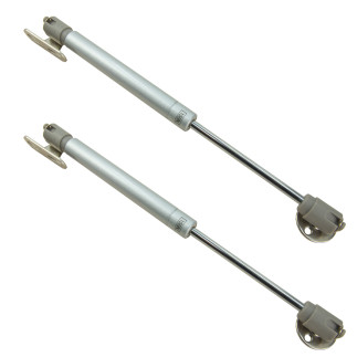 Zestaw 2 podnośników meblowych 150N siłownik gazowy do frontów meblowych