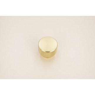 Gałka meblowa okrągła metalowa Złota