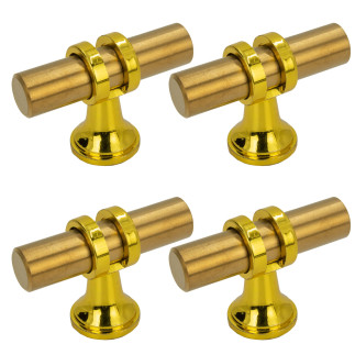 4 x Gałka meblowa Apollo złota