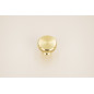 Gałka meblowa okrągła metalowa złota