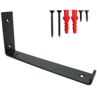 Wspornik półki LOFT 25 cm uchwyt pod półkę  wygięte