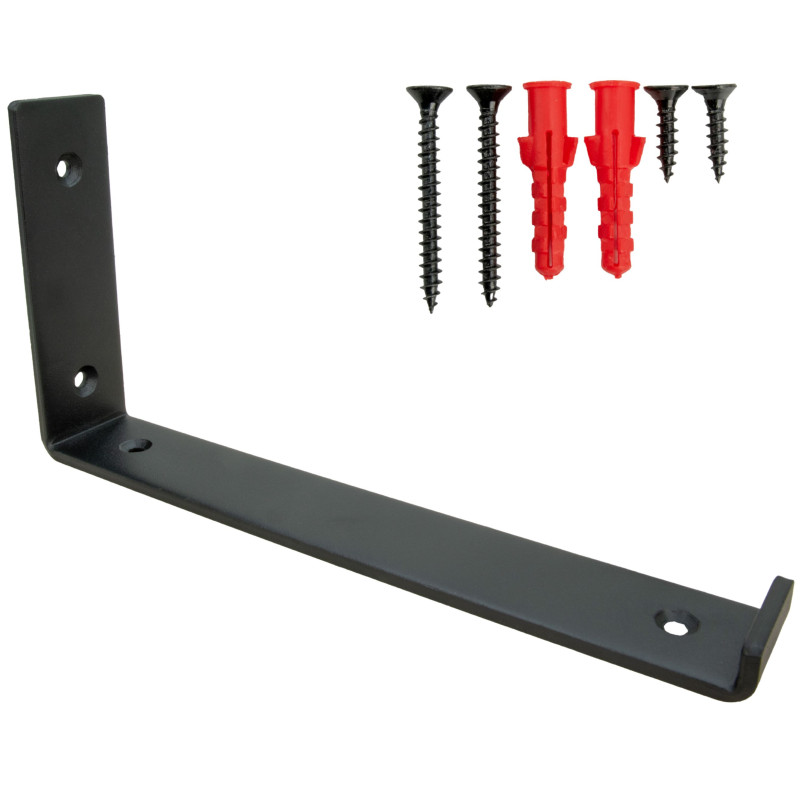 Wspornik półki LOFT 24,5 cm uchwyt pod półkę  wygięte