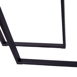 Nogi do stołu ławy stolika biurka loftowe metalowe czarne 2 szt