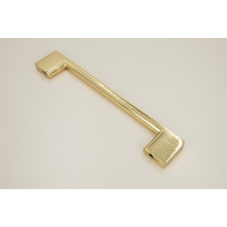 Uchwyt meblowy złoty chrom 128 mm metalowy