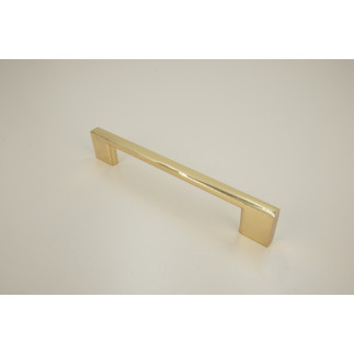 Uchwyt meblowy złoty chrom 128 mm metalowy