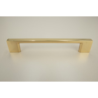 Uchwyt meblowy złoty chrom 128 mm metalowy