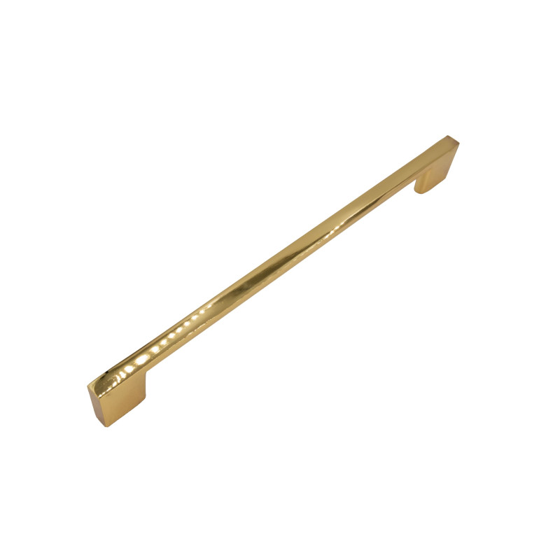 Uchwyt meblowy złoty chrom 224 mm metalowy