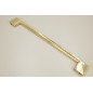 Uchwyt meblowy złoty chrom 224 mm metalowy