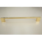 Uchwyt meblowy złoty chrom 224 mm metalowy
