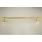 Uchwyt meblowy złoty chrom 256 mm metalowy