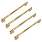 4 x Uchwyt meblowy złoty chrom 256 mm